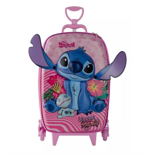 mochila com rodinha stitch rosa mochila com rodinha stitch rosa