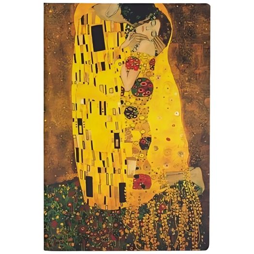 caderno brochura pequena 64 folhas journal o beijo com pauta caderno brochura pequena 64 folhas journal o beijo com pauta