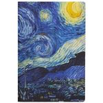 caderno brochura pequeno 64 folhas journal noite estrelada sem pauta caderno brochura pequeno 64 folhas journal noite estrelada sem pauta