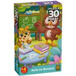 quebra-cabeça 30 peças aula no bosque
