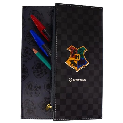 kit caderno + estojo hogwarts kit caderno + estojo hogwarts