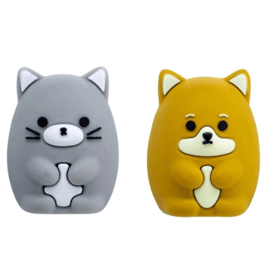 apontador emborrachado dog e cat apontador emborrachado dog e cat