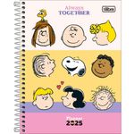 planner 2025 snoopy espiral