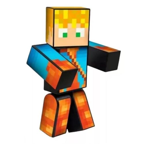 boneco minecraft youtuber lopers