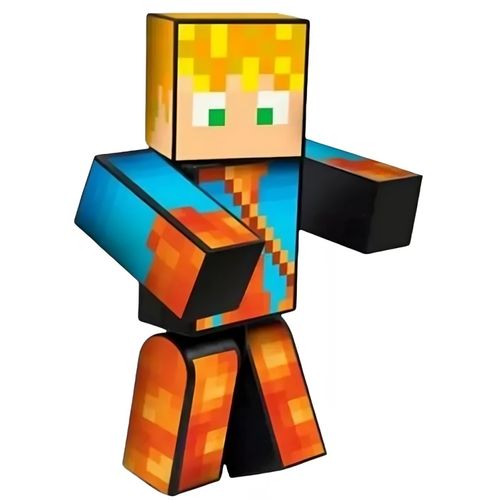 boneco minecraft youtuber lopers