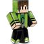 boneco minecraft youtuber cadres