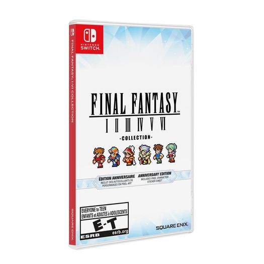 final fantasy i-vi collection - edição de aniversário - nintendo switch final fantasy i-vi collection - edição de aniversário - nintendo switch