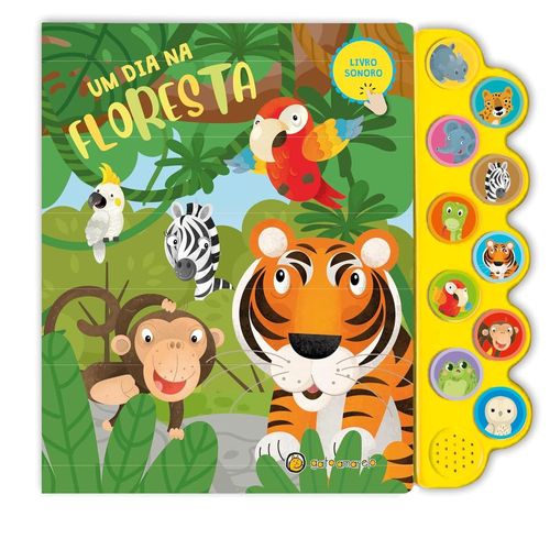 mundo de sons: um dia na floresta