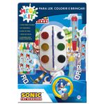 sonic - ler, colorir e brincar