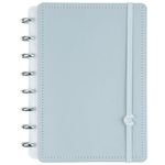caderno inteligente 80 folhas a5 azul glacial
