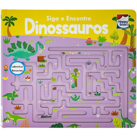 siga e encontre: dinossauros