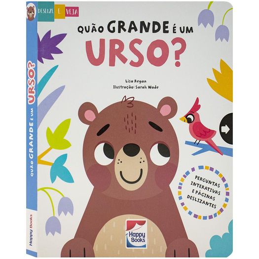 deslize e veja: quão grande é o urso?