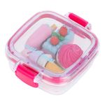 borracha lancheira tutti frutti com 4 unidades borracha lancheira tutti frutti com 4 unidades