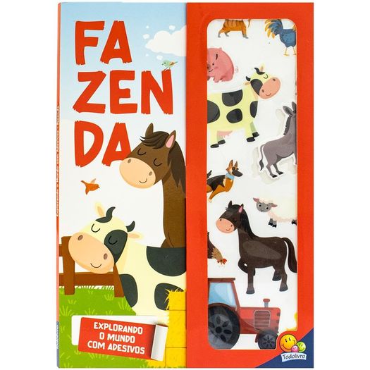explorando o mundo com adesivos: fazenda explorando o mundo com adesivos: fazenda