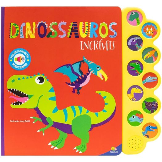 mundo sonoro - procure & encontre: dinossauros mundo sonoro - procure & encontre: dinossauros