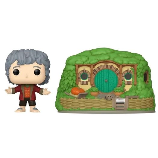 the lord of the rings - bilbo baggins with bag-end (39) - funko the lord of the rings - bilbo baggins with bag-end (39) - funko