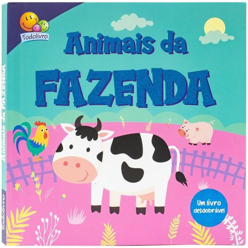 desdobre e descubra - animais da fazenda