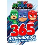 pj masks livro 365 atividades e desenhos para colorir