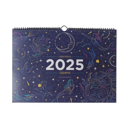 calendário 2025 de parede a3 astral calendário 2025 de parede a3 astral