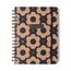 planner permanente semanal kraft a5 flores espiral