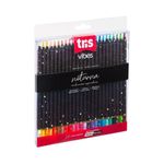 lápis de cor 24 cores vibes noturna lápis de cor 24 cores vibes noturna