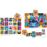 super kit stitch quebra-cabeça dominó jogo da memória super kit stitch quebra-cabeça dominó jogo da memória
