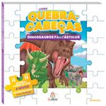 livro quebra-cabeças - dinossauros fantásticos