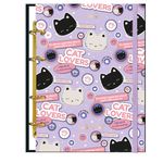 caderno fichário colegial 80 folhas cute cat diversos modelos cadersil caderno fichário colegial 80 folhas cute cat diversos modelos cadersil