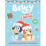 bluey livro de adesivos e atividades - eba, é natal! bluey livro de adesivos e atividades - eba, é natal!