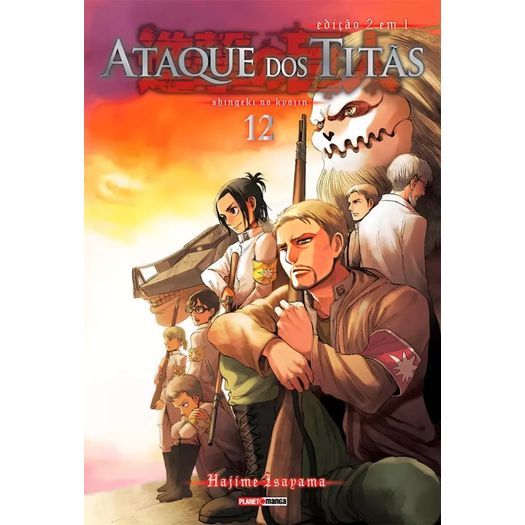 ataque dos titãs 12 - 2 em 1 ataque dos titãs 12 - 2 em 1