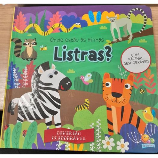 diversão desdobrável: onde estão as minhas listras? diversão desdobrável: onde estão as minhas listras?