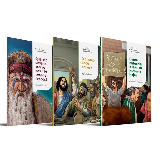 kit coleção teologia para todos 3 kit coleção teologia para todos 3