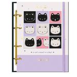 caderno fichário colegial 80 folhas cute cat diversos modelos cadersil caderno fichário colegial 80 folhas cute cat diversos modelos cadersil