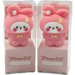 apontador coelho rosa apontador coelho rosa