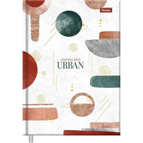 agenda 2026 diária urban costurado diversos modelos