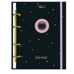 caderno fichário colegial 80 folhas cute cat diversos modelos cadersil caderno fichário colegial 80 folhas cute cat diversos modelos cadersil