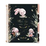 caderno colegial criativo espiral 80 folhas woodland diversos modelos caderno colegial criativo espiral 80 folhas woodland diversos modelos