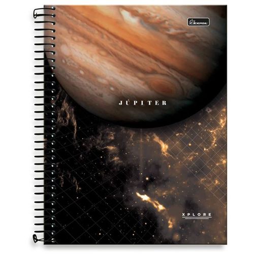 caderno universitário 15x1 240 folhas xplore diversos modelos