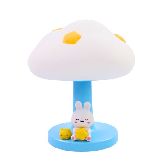 luminária de mesa coelho na nuvem luminária de mesa coelho na nuvem