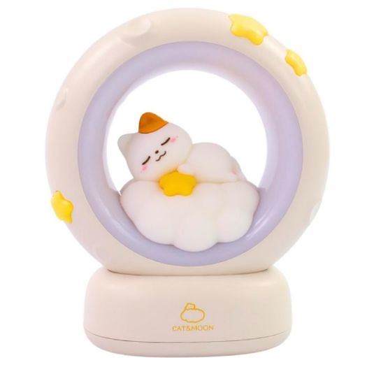 luminária de mesa coelho na lua luminária de mesa coelho na lua