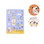 bloco de anotações puppy domi diversos modelos bloco de anotações puppy domi diversos modelos