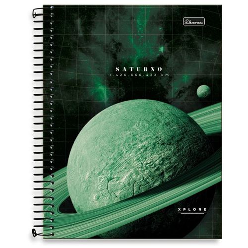 caderno universitário 20x1 320 folhas xplore diversos modelos