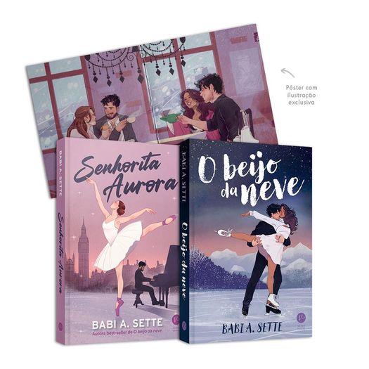 kit babi a  sette - senhorita aurora + o beijo da neve