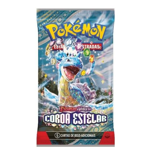 pokemon escarlate e violeta 7 - booster unitario - coroa estelar