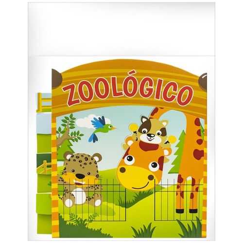 livrinho 3d: zoológico