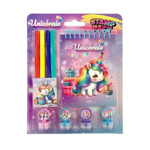 stamp pack - unicórnios