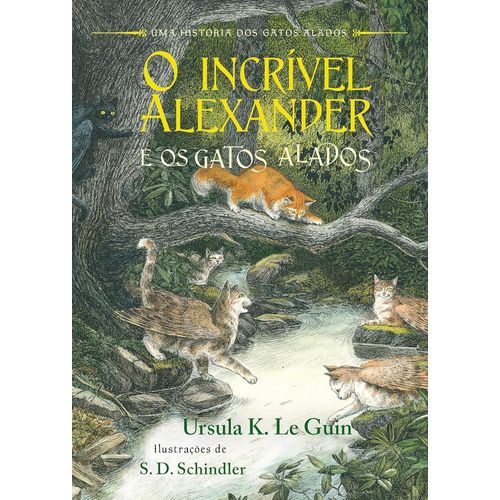 o incrível alexander e os gatos alados