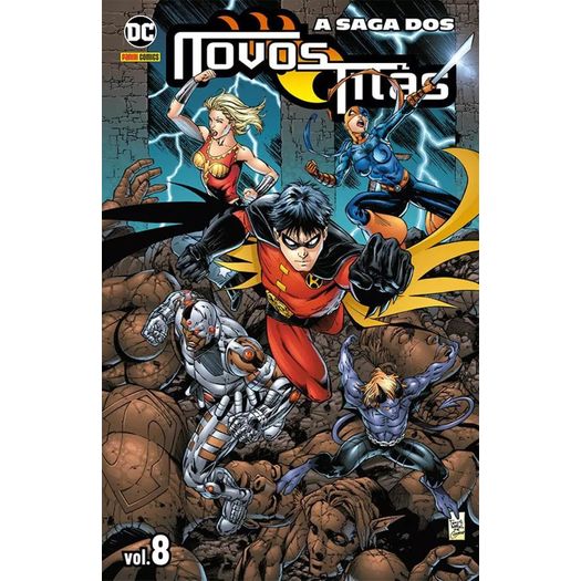 a saga dos novos titãs 8 a saga dos novos titãs 8
