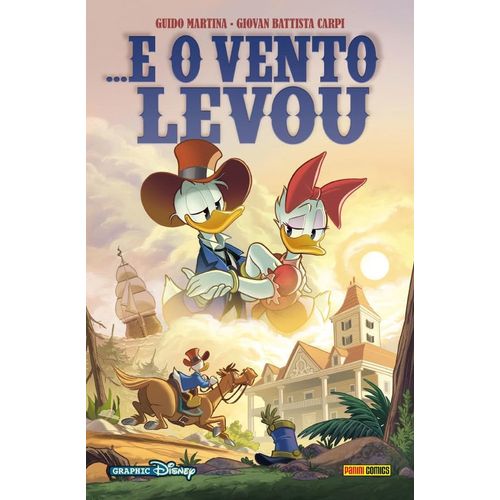 pato donald e o vento levou - graphic disney