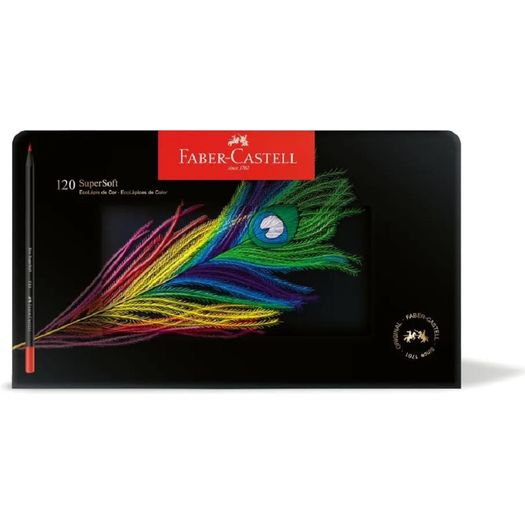 lápis de cor 120 cores supersoft ecolápis lápis de cor 120 cores supersoft ecolápis